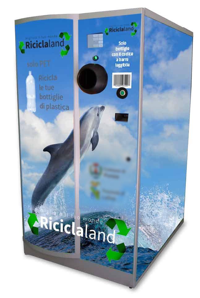 Civita Castellana, un nuovo ‘Mangiaplastica’ per favorire il riciclo