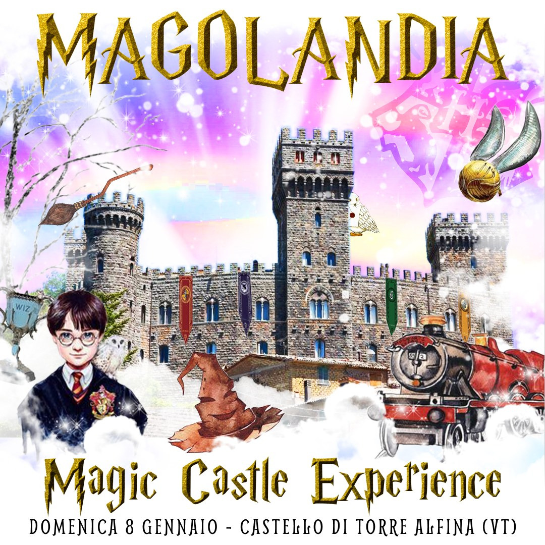 Il Castello di Torre Alfina si trasforma in Hogwars: arriva “Magolandia”
