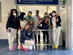 Le Befane del 115 e del Sap in visita ai piccoli ricoverati di Belcolle