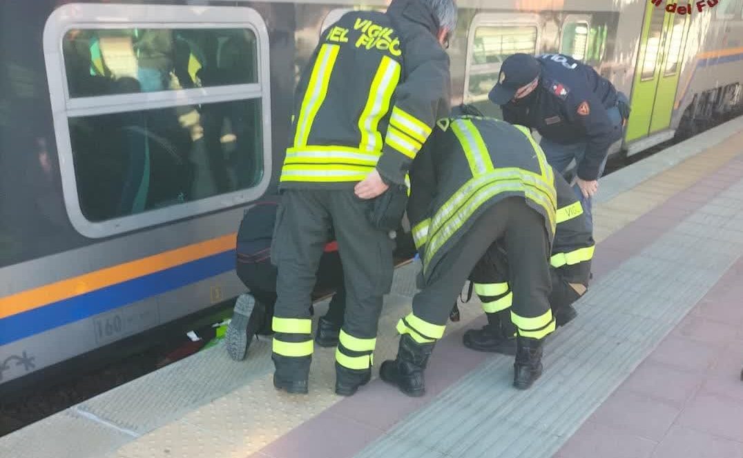 Colleferro – Investito da treno, muore 70enne