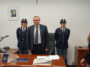 Il nuovo questore di Viterbo, Fausto Vinci, incontra i vertici di Confcommercio