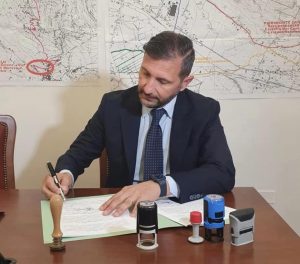 Roccasecca – Regionali: Il sindaco antidiscarica, Giuseppe Sacco, si candida nelle liste di Forza Italia