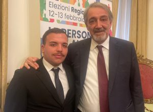 Viterbo – E’ il candidato più giovane, Jacopo Menghini scende in campo per Francesco Rocca