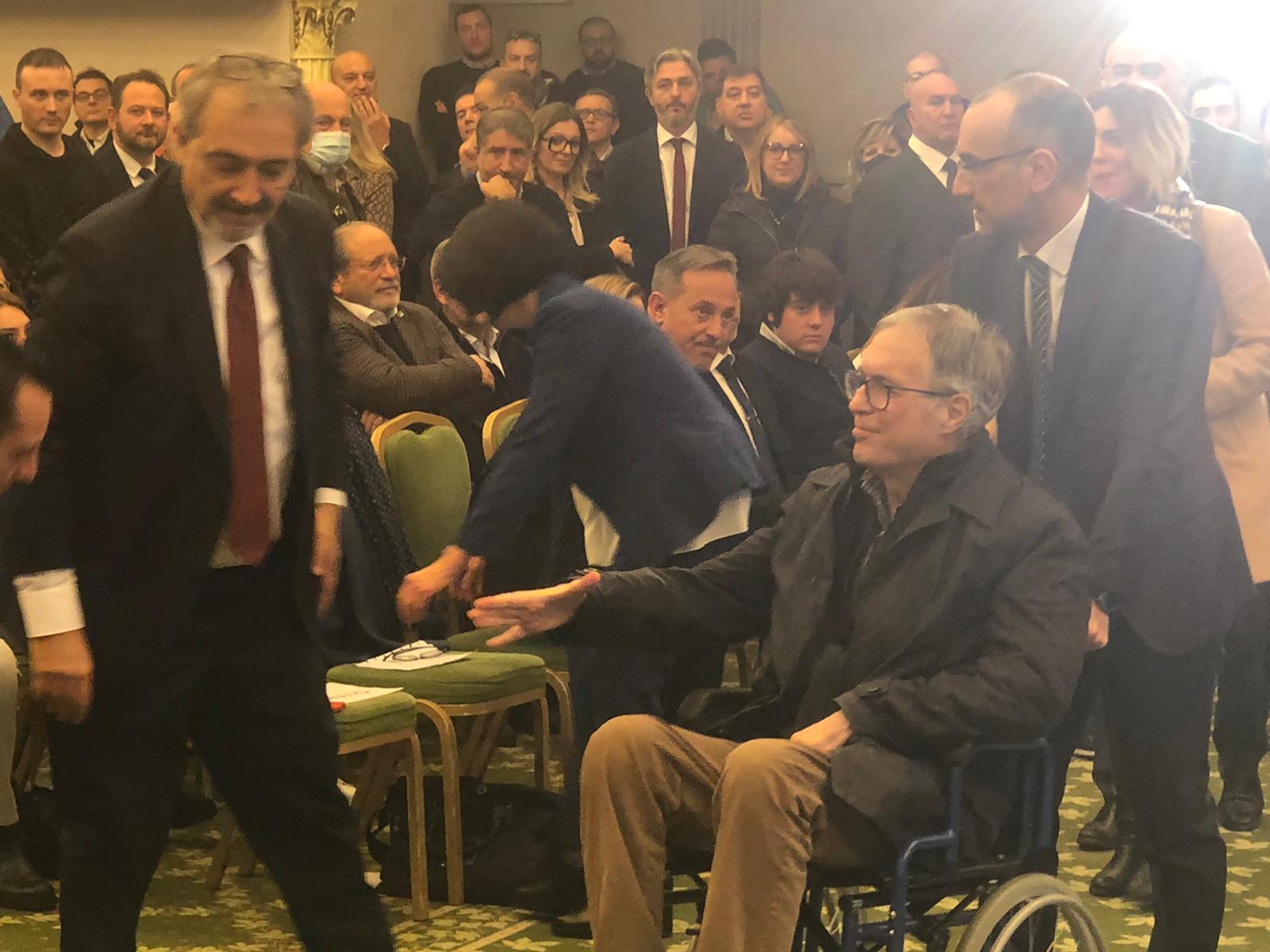 Lazio – La sorpresa di Andrea Augello: standing ovation all’evento di Roberta Angelilli e Giancarlo Righini (VIDEO)