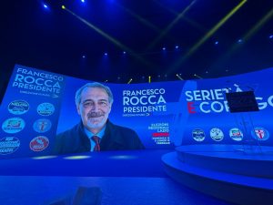 Lazio – Tutto pronto per Rocca presidente all’Auditorium della Conciliazione (FOTO)
