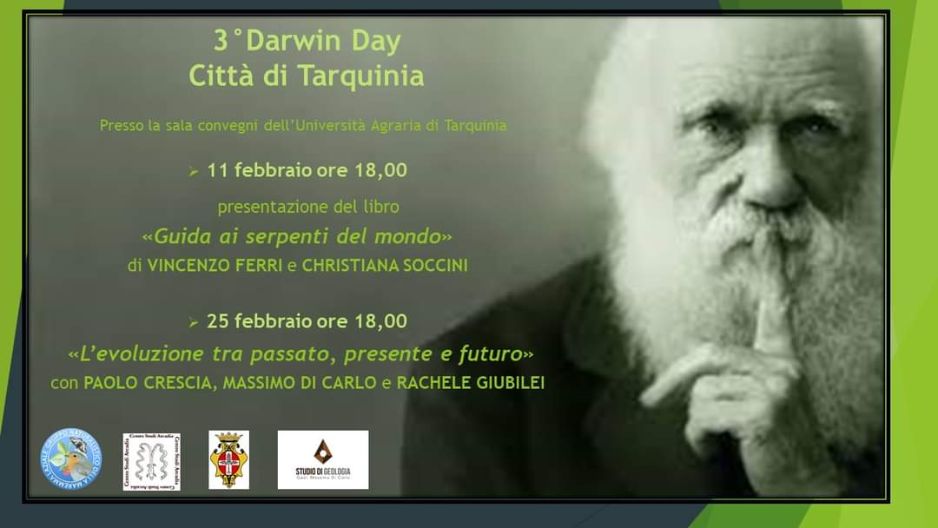 Tarquinia, torna il “Darwin Day”: oggi Vincenzo Ferri presenta la sua “Guida ai serpenti del mondo”