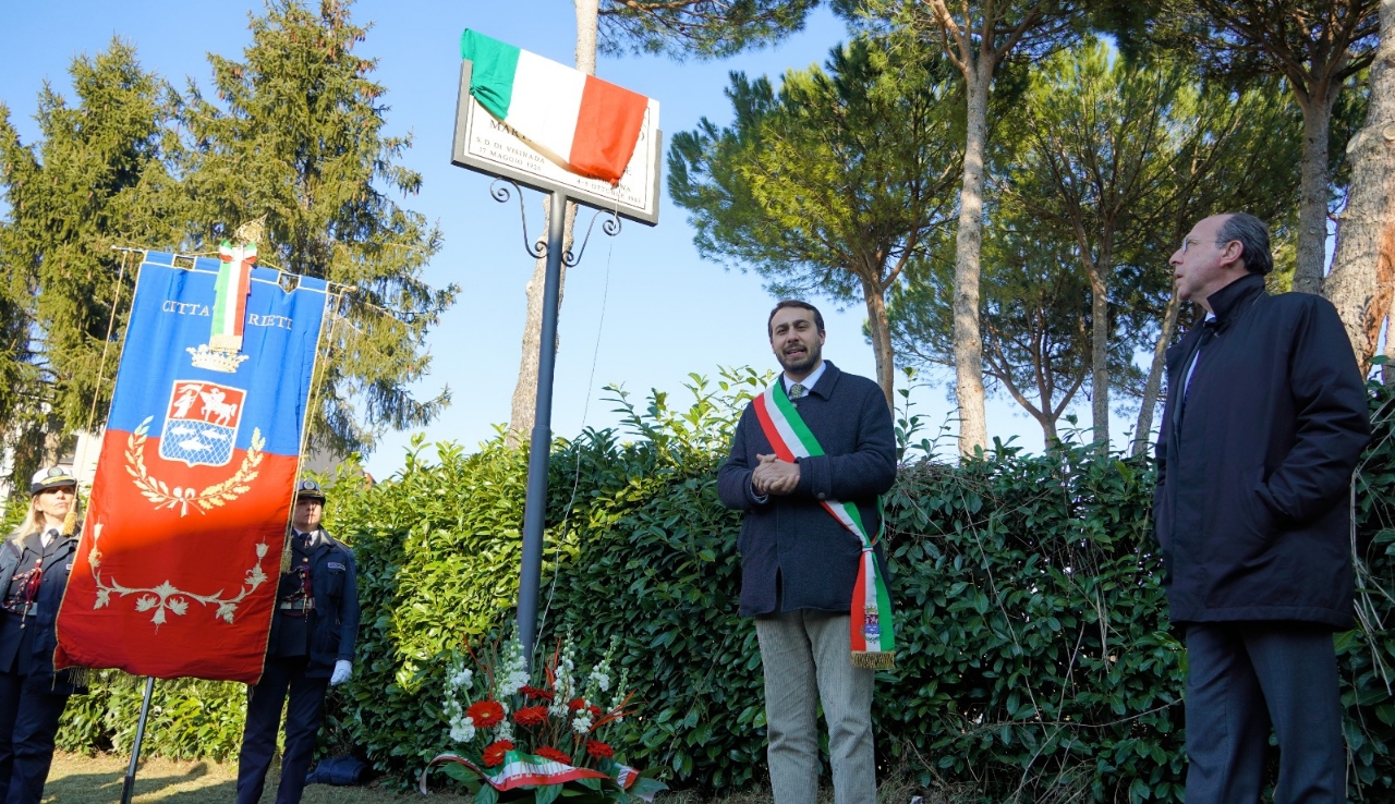 Partecipazione e commozione a Rieti per le iniziative del “Giorno del Ricordo”