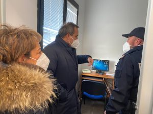 Viterbo – Inaugurato posto di Polizia all’ospedale Belcolle, tre agenti sempre presenti