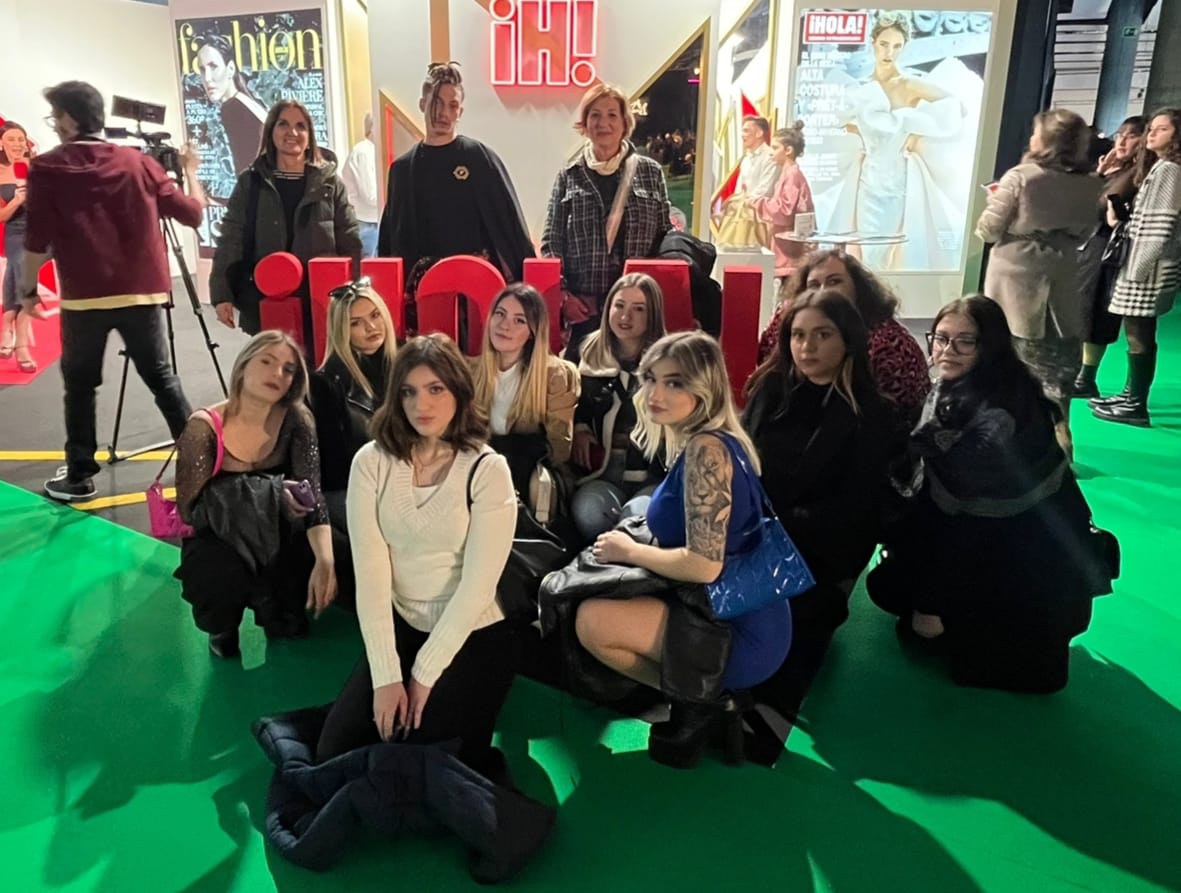 Gli studenti dell’Orioli di Viterbo alla Fashion Week di Madrid