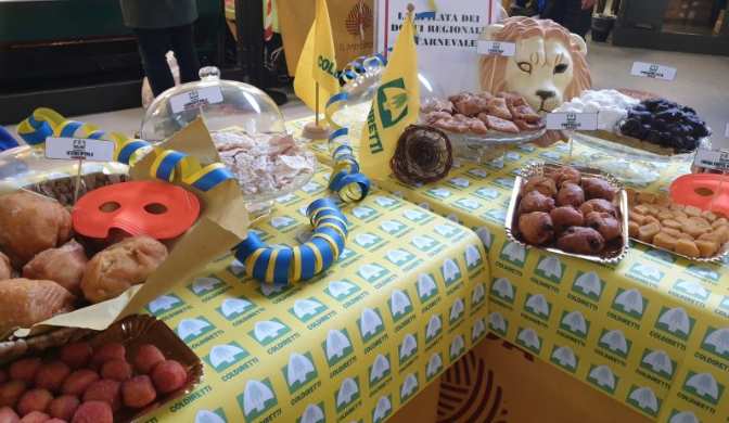 Carnevale – Dolci regionali sulle tavole di 2 famiglie su 3