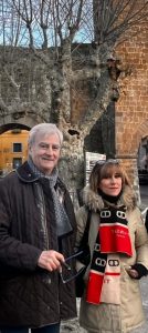 L’europarlamentare Rinaldi (Lega) nella Tuscia alla scoperta dei sapori locali