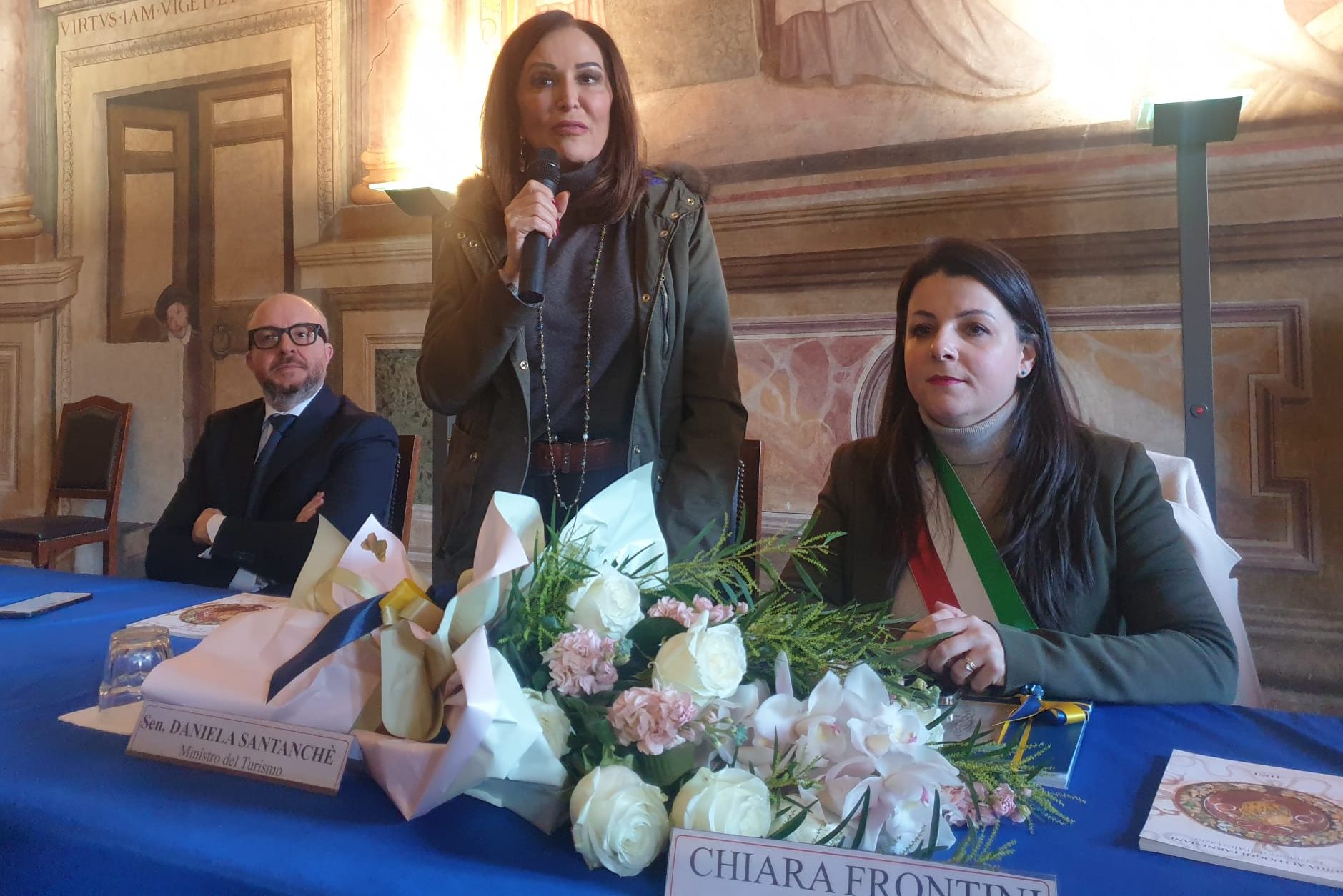 Daniela Santanchè a Viterbo: “Dovete essere orgogliosi della vostra città”
