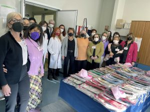 Asl Viterbo, Aman dona 60 bag porta drenaggio alle donne operate di tumore al seno
