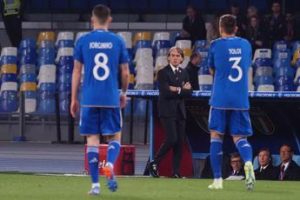 Qualificazioni Euro 2024 Italia, Mancini: “Prima o poi dovevano vincere gli inglesi…”