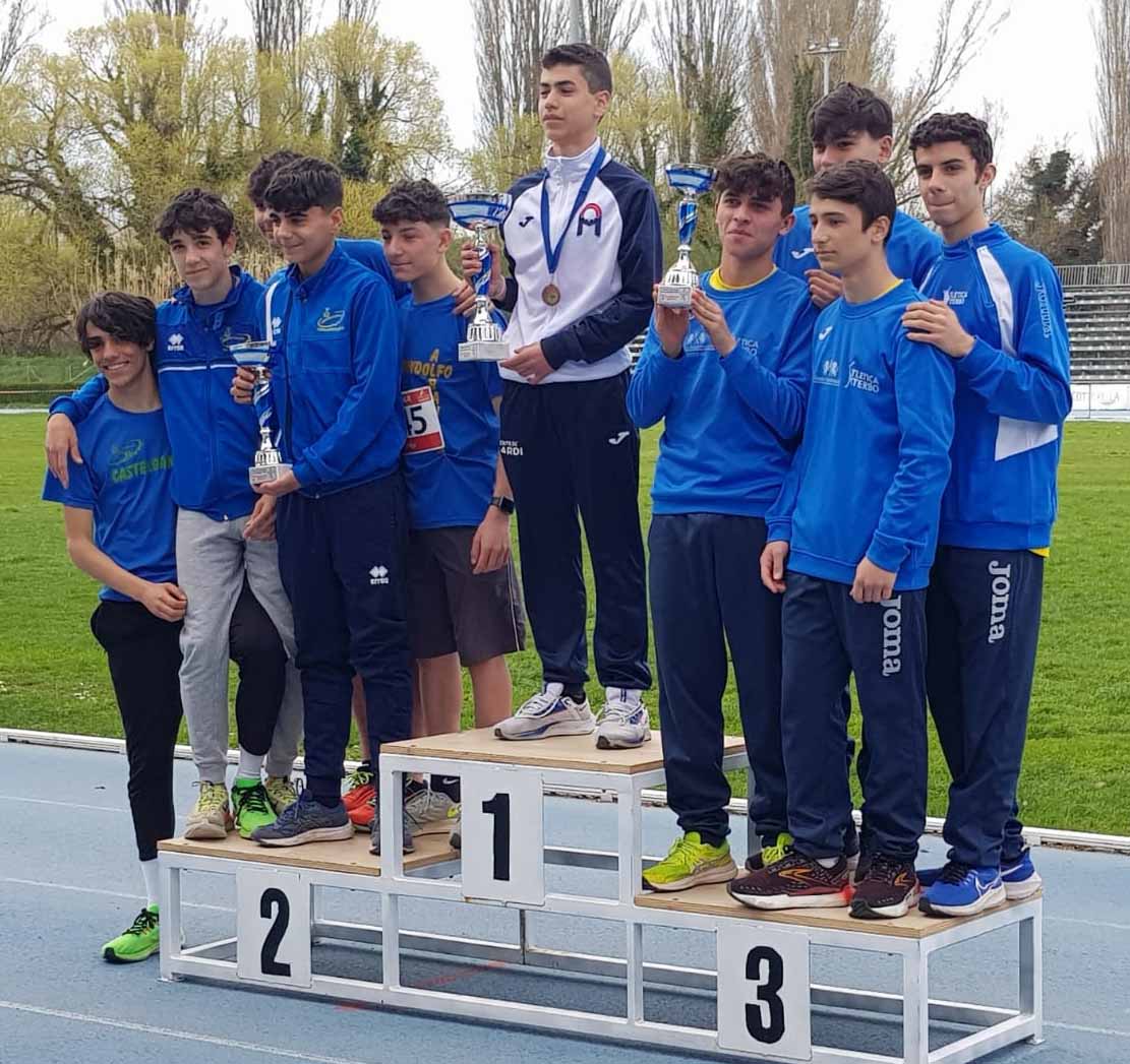 Rieti – Podio per i Cadetti della Finass Assicurazioni Atletica Viterbo nel Trofeo Regionale