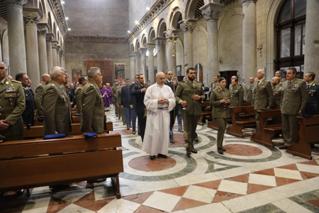 Nella cattedrale di San Lorenzo il precetto Pasquale Interforze