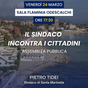 Santa Marinella, Tidei pronto per il secondo mandato: oggi la presentazione del programma e delle liste a sostegno