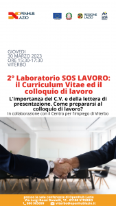 Come scrivere un curriculum? Incontro gratuito all’Open Hub Lazio di Viterbo