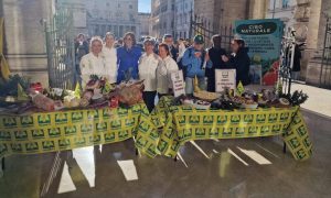 Roma – Agricoltori Coldiretti in piazza per dire no al cibo sintetico