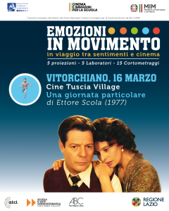 Emozioni in movimento, in viaggio tra sentimenti e cinema Cine Tuscia Village di Vitorchiano
