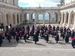 La Banda della Polizia di Stato in concerto a Montecassino