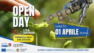 Open day ITS Academy Agroalimentare a Roma: protagonisti gli studenti