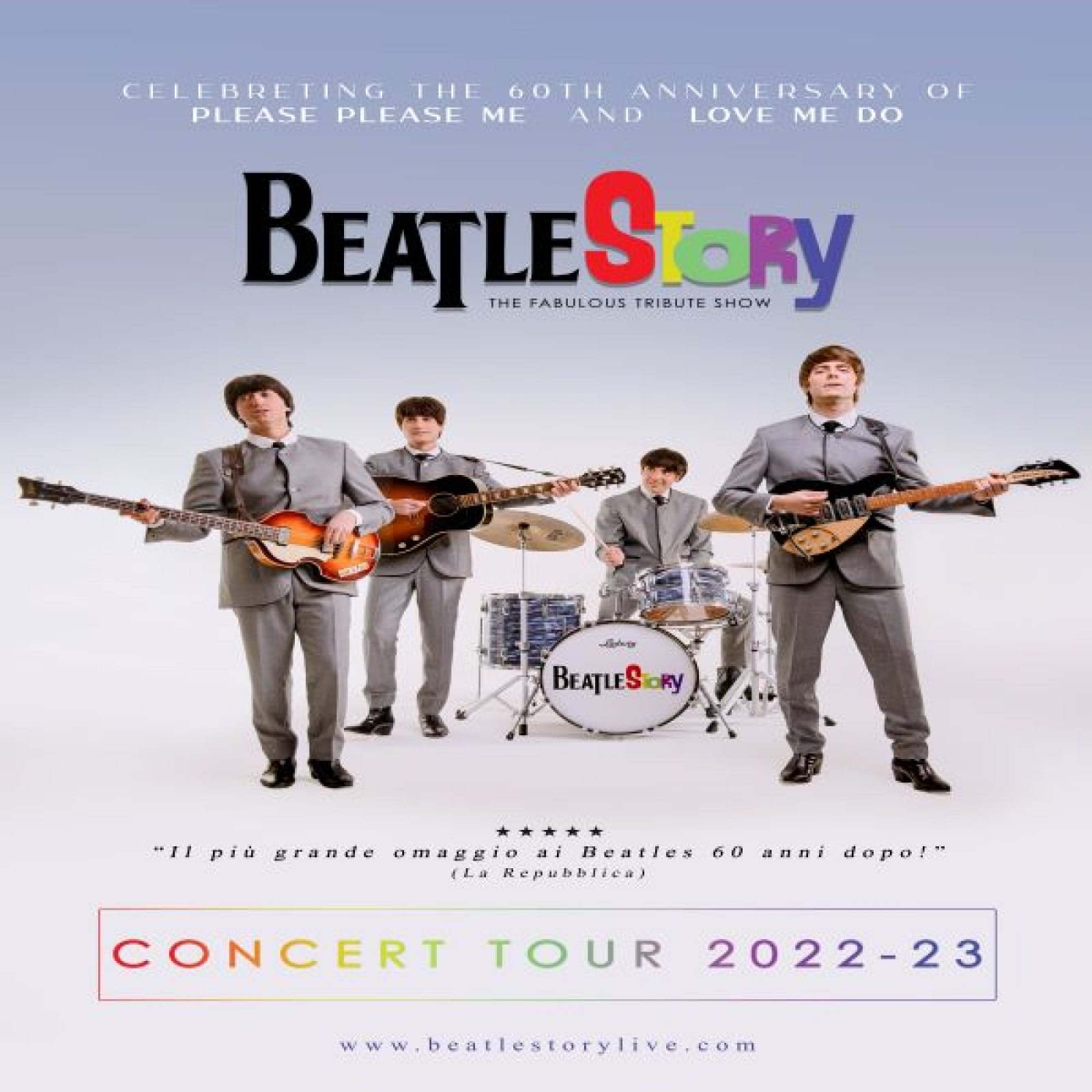 BeatleStory, al San Leonardo uno show multimediale sulla carriera dei Beatles