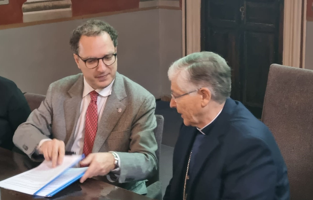 Unitus e Diocesi di Viterbo siglano accordo per lo sviluppo umano integrale,