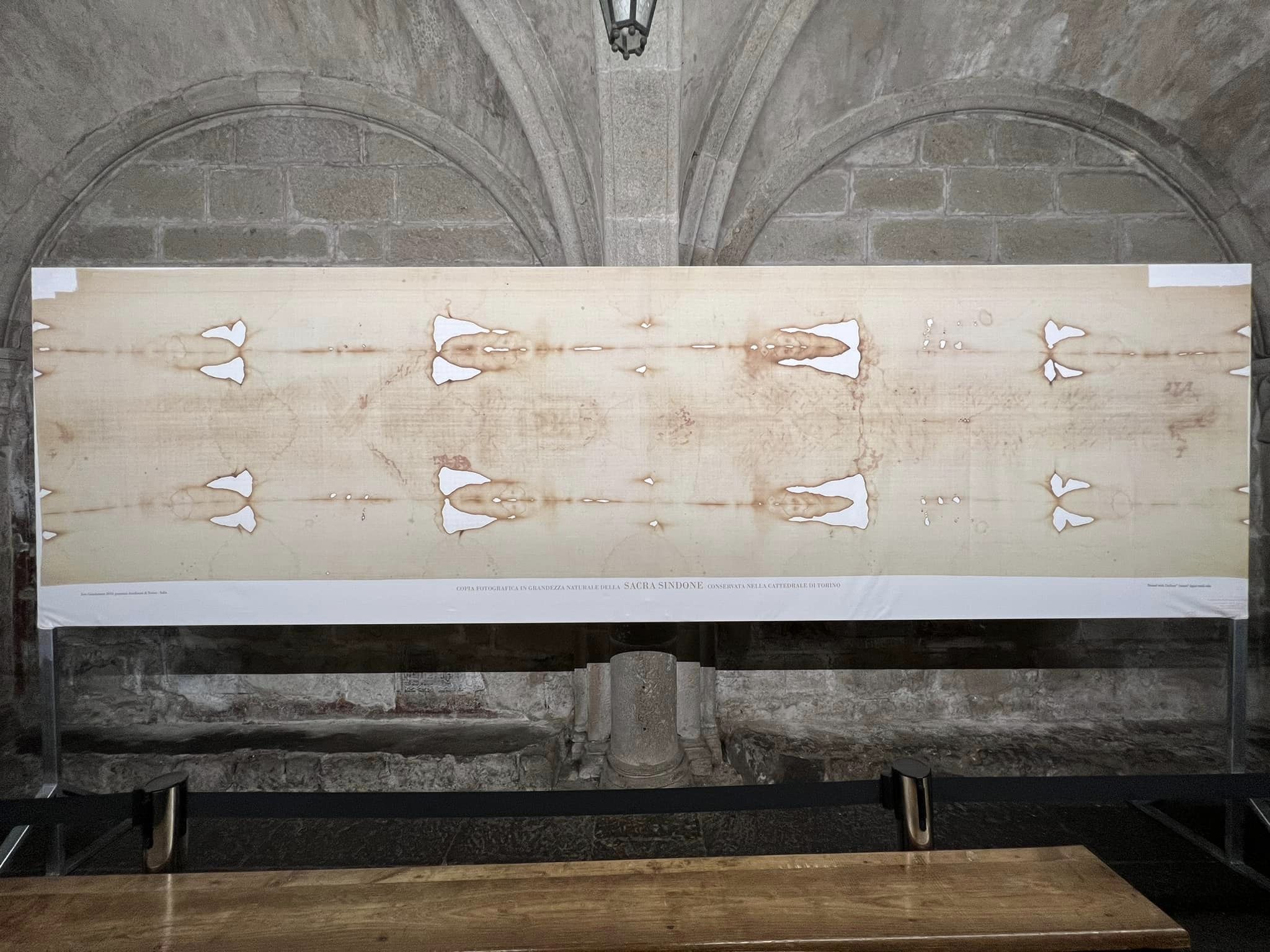 A Viterbo copia certificata della Sacra Sindone