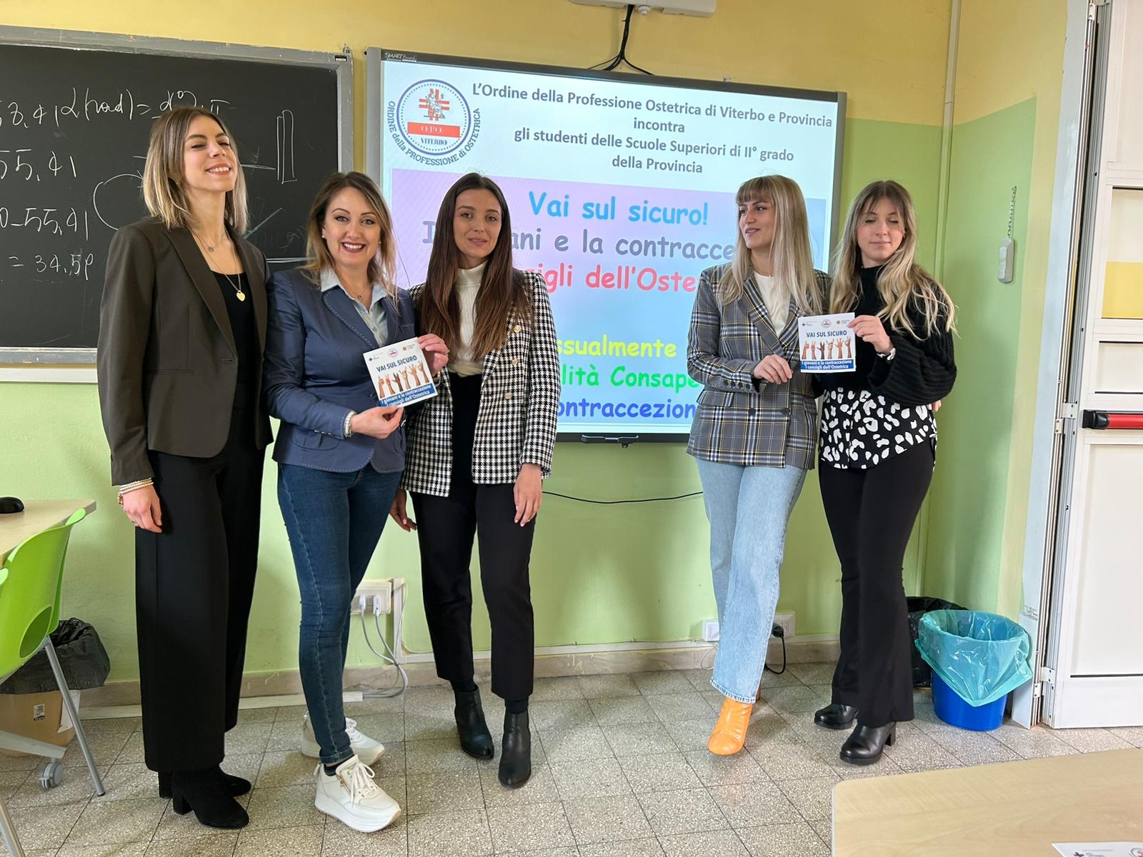 “Vai sul sicuro!”: l’Ordine della professione Ostetrica incontra gli studenti delle superiori della Tuscia