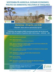 “Sostenibilità agricola”, focus a Tarquinia con i ricercatori del Crea