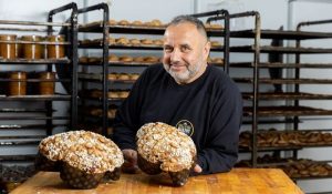 Roma – Colomba dedicata alle Marche da Bakery Spiga D’Oro