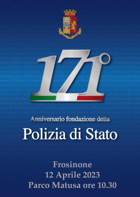 Frosinone – Mercoledì la celebrazione del 171° anniversario della fondazione della Polizia di Stato