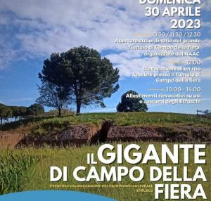 Cerveteri, domenica “il Gigante” della Necropoli si apre al pubblico