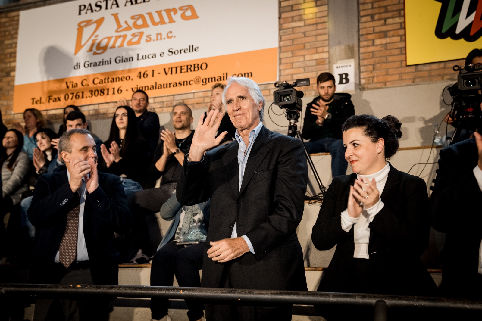 Il presidente del Coni, Malagò, alla festa dello Sport di Juppiter