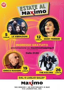 Le Vibrazioni, The Kolors, Giusy Ferreri ed Enrico Ruggeri, quattro live gratuiti da non perdere