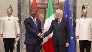 Mattarella ha ricevuto al Quirinale il presidente dell’Angola