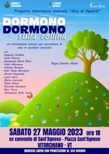 “Dormono dormono sulla collina”, chiude il laboratorio Giro di sguardi a Vitorchiano
