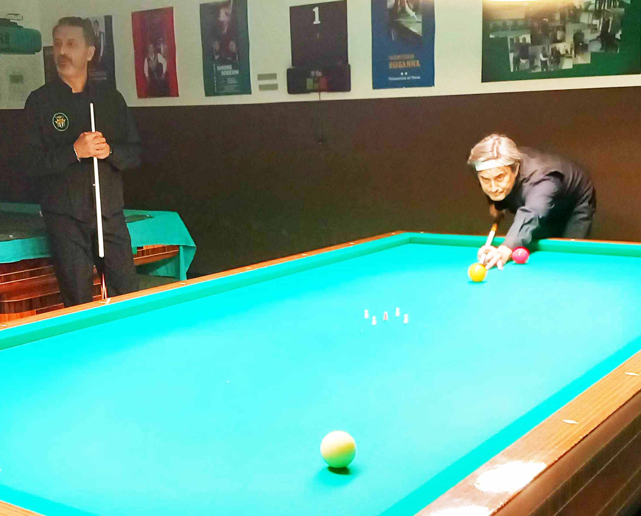 Il Biliardo Club di Viterbo si aggiudica la sfida con i romani del Club 93