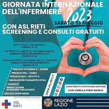 Giornata Internazionale dell’Infermiere, screening gratuiti a Rieti