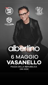 A Vasanello una discoteca a cielo aperto con Albertino e Ferrari direttamente da Radio Dj