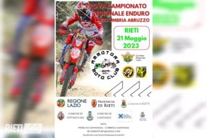 Enduro, domani a Rieti la terza prova del campionato interregionale