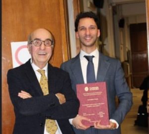 Al viterbese Fabrizio Farris il primo premio come migliore tesi di laurea in investigazione privata