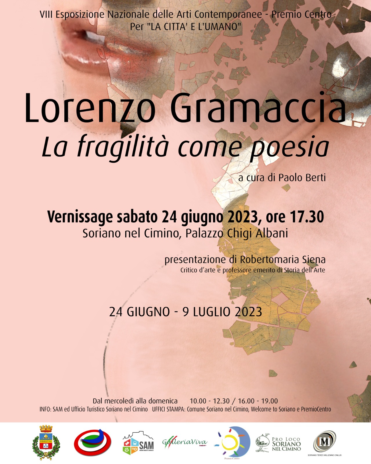Al via a Soriano la mostra “la città e l’umano” di Lorenzo Gramacci