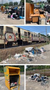 Buche, rifiuti e bagni tappati o con droga nascosta: benvenuti alla stazione di Saxa Rubra