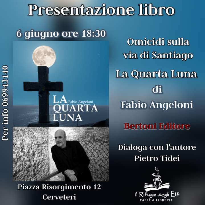 Libri, i segreti di Santiago di Compostela nell’ultimo romanzo di Fabio Angeloni. Oggi l’autore al Rifugio degli Elfi di Cerveteri
