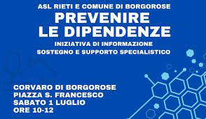 “Prevenire le dipendenze”, incontro gratuito di consulenza a Corvaro