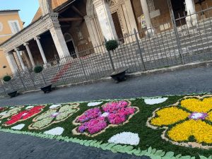 Infiorata a Civita Castellana, i ringraziamenti dell’assessore Coletta