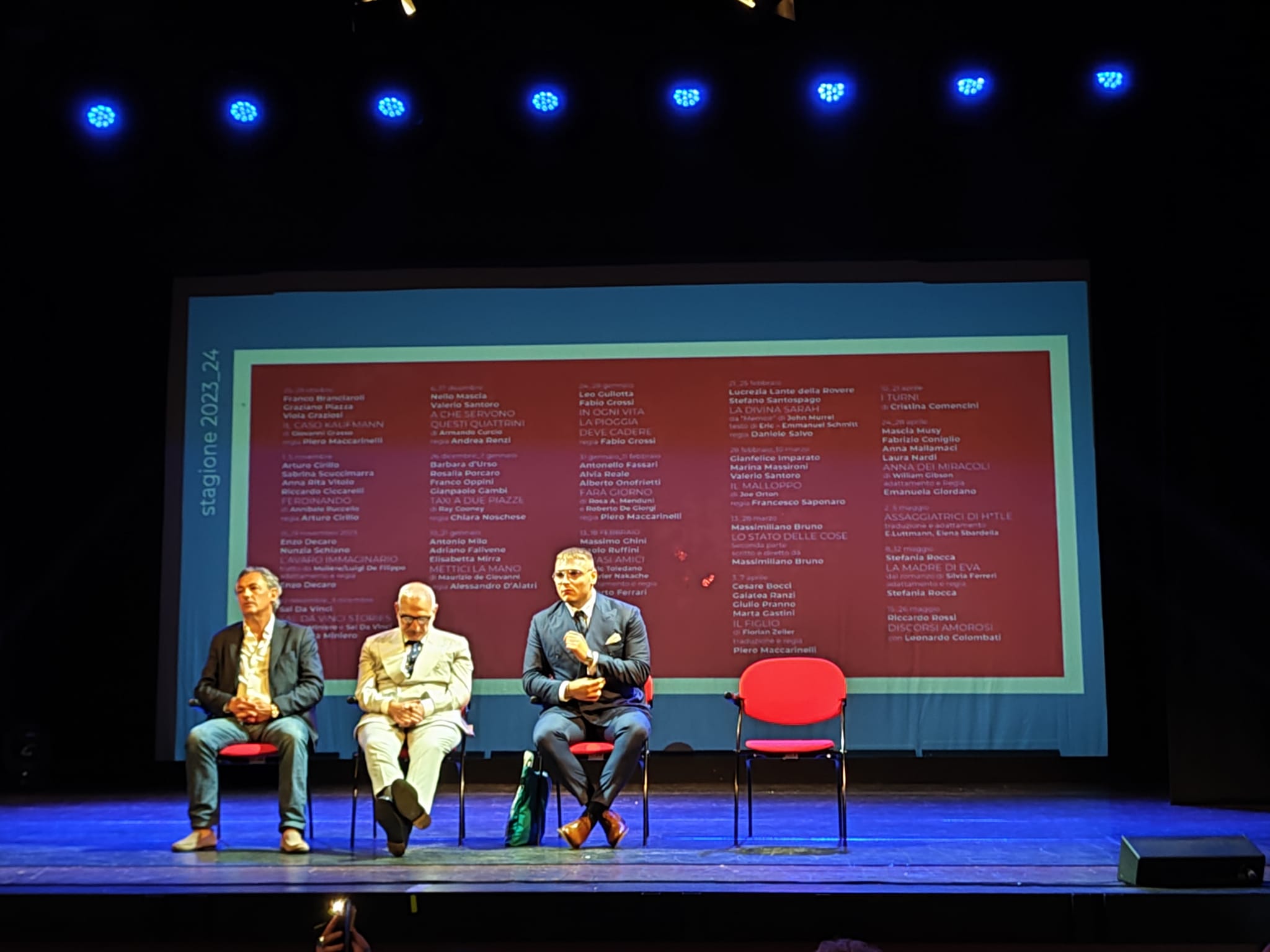 Teatro Parioli, sold out per la presentazione della rassegna