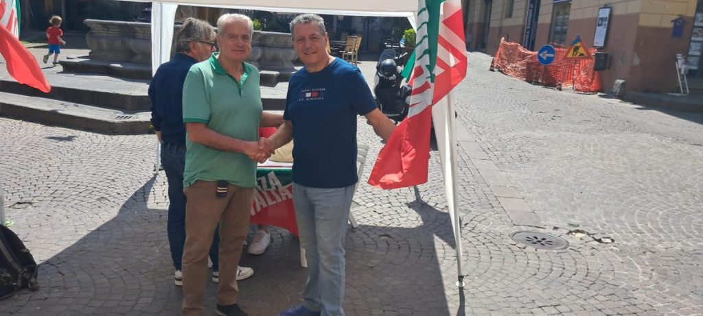 Viterbo – Tesseramento Forza Italia, Giulio Marini e Giovanni Arena tour in provincia